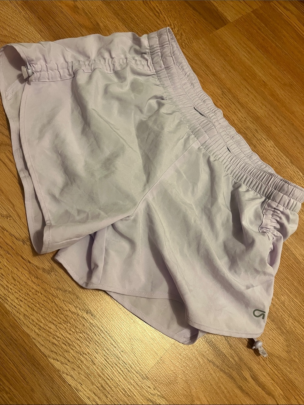 Gapbody Lavender Run Shorts - Women's Lightweight Athletic Shorts